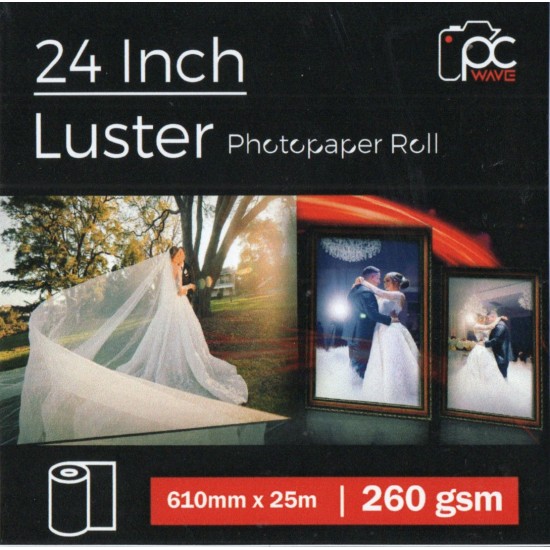 Photo Paper Luster 24-25m Roll Photo Paper Luster 24-25m Roll