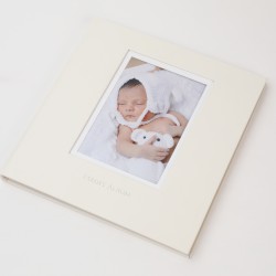 Family Album Digital with photo opening cover White 