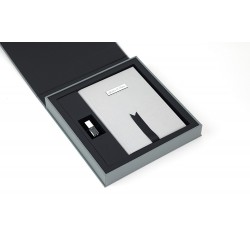 Album A4 USB Box Flap Handle Ferari  Grey/BK2027D