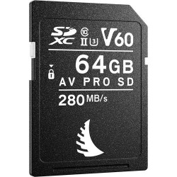 ANGELBIRD AVP064SDMK2V60 64GB AV PRO MK2 UHS-II SDXC MEMORY CARD