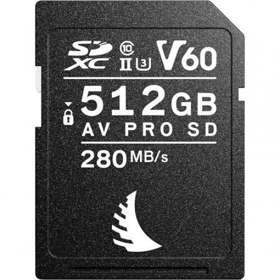 ANGELBIRD AVP512SDMK2V60 512GB AV PRO MK2 UHS-II SDXC MEMORY CARD