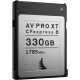 ANGELBIRD AVP330CFXBMK2XT 330GB AV PRO XT MK2 CFEXPRESS 2.0 TYPE B MEMORY CARD