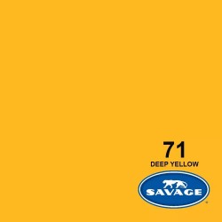 SAVAGE DEEP YELLOW BACKGROUND PAPER 2.72X11mm