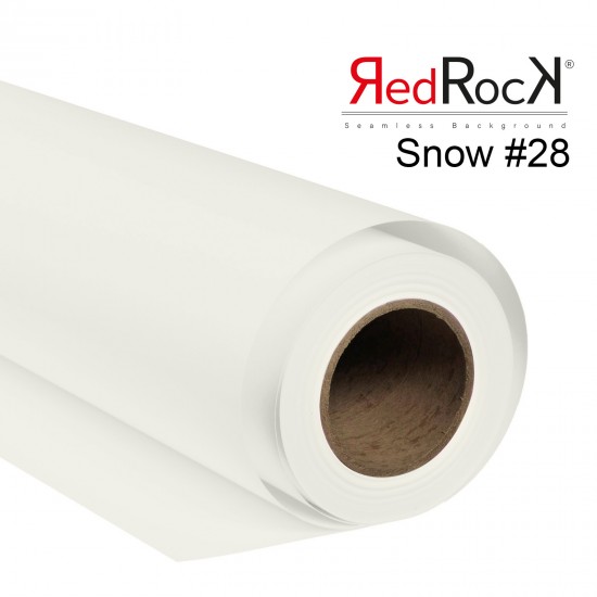 RedRock Snow Background Paper 1.35x10 m #28