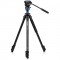 Benro Aluminum Tripod with S2 PRO 60mm Flat Base Video Head (BENRO-A1573S2PRO)