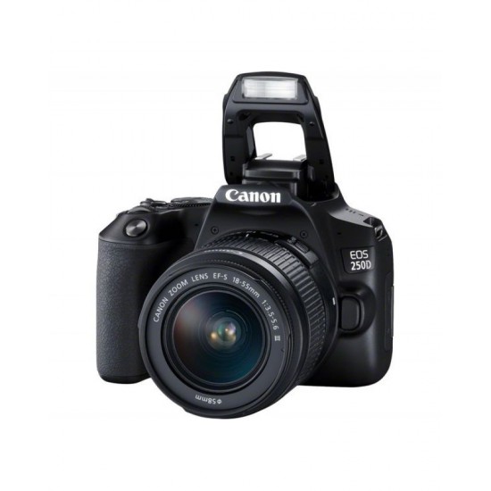 CANON EOS 250D DSLR Camera with EF-S 18-55 mm f/3.5-5.6 