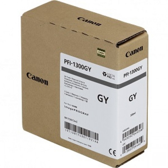 Canon PFI-1300 Gray Pigment Ink Tank (330mL)
