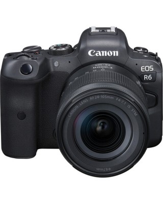 Canon EOS R6 Mirrorless Digital Camera with 24-105mm f/4-7.1 Lens