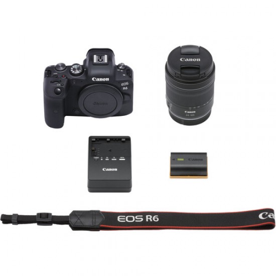 Canon EOS R6 Mirrorless Digital Camera with 24-105mm f/4-7.1 Lens