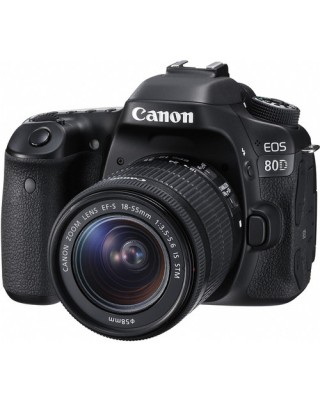 Canon EOS 80D DSLR Camera with 18-55mm Lens