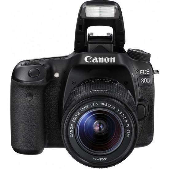 Canon EOS 80D DSLR Camera with 18-55mm Lens