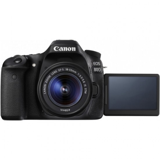 Canon EOS 80D DSLR Camera with 18-55mm Lens