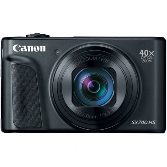 كاميرا كانون باور شوت SX740 HS الرقمية (أسود) كاميرا كانون باور شوت SX740 HS الرقمية (أسود)