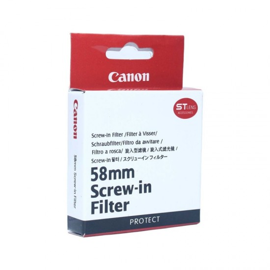 Canon 58mm UV Screw-in protect Protector filter For CANON EOS 600D 60D 650D 550