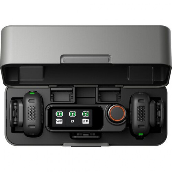 DJI Mic 3 2-Person Compact Wireless Microphone System/Recorder for Camera & Smartphone