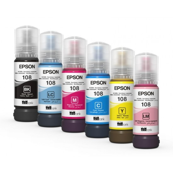 EPSON 108 Ink Set for L8050