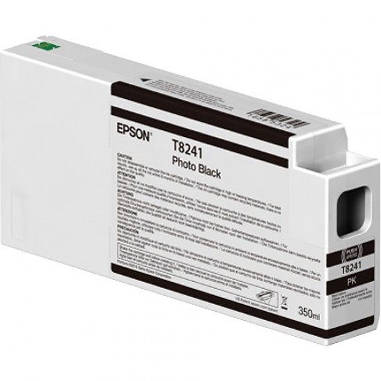 Epson T8241 UltraChrome HD Photo Black Ink Cartridge (350ml) P6000