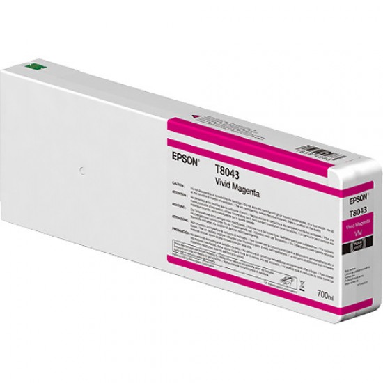 Epson T804300 UltraChrome HD Vivid Magenta Ink Cartridge (700ml)