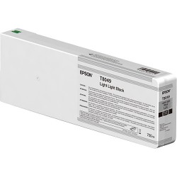 Epson T804900 UltraChrome HD Light Light Black Ink Cartridge (700ml)
