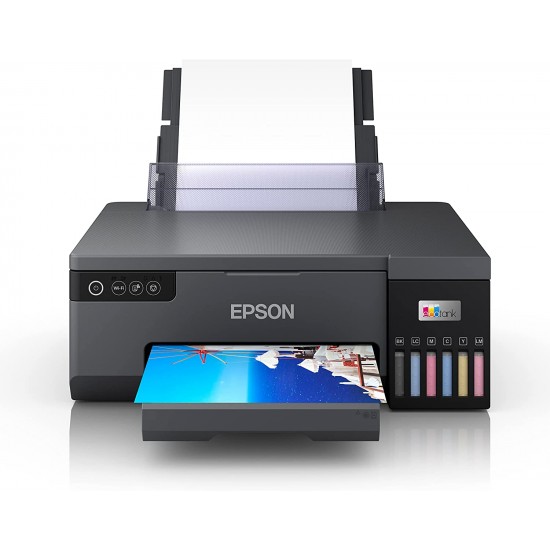 EPSON EcoTank L8050, 6-colour A4 photo printer WiFi connected, with Smart App connectivity