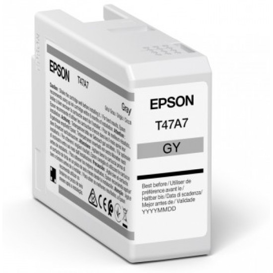 Epson T47A7 Grey Ink Cartridge P900