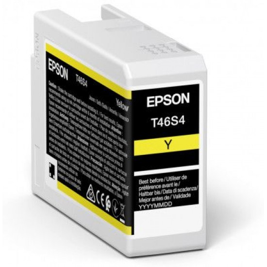 Epson T46S4 Yellow Ink Cartridge (25ml) C13T46S400  for P700