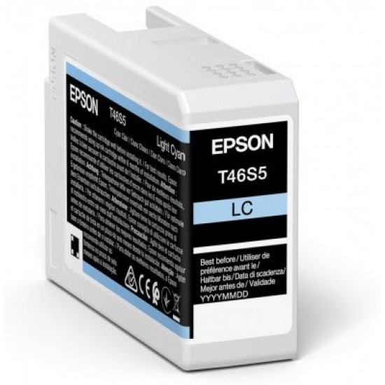 Epson T46S5 Light Cyan Ink Cartridge  (25ml) C13T46S500  for P700