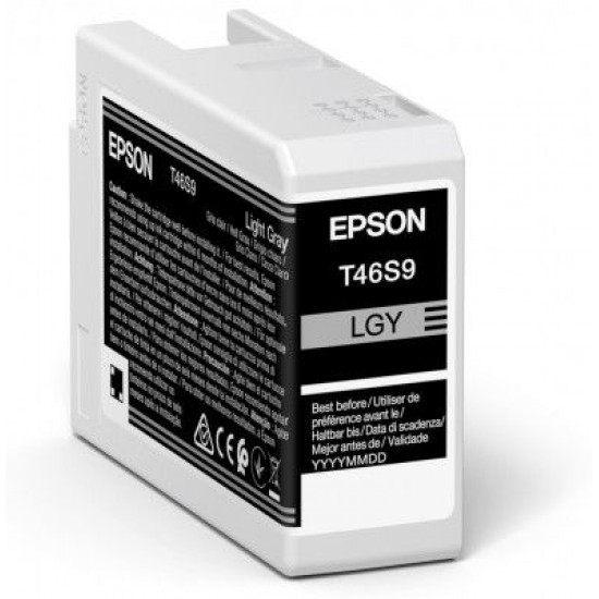 Epson T46S9 Light Grey Ink Cartridge (25ml) C13T46S900  for P700