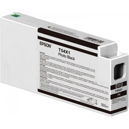 Epson T54X1 UltraChrome HDX Photo Black Ink Cartridge (350ml) Epson T54X1 UltraChrome HDX Photo Black Ink Cartridge (350ml)