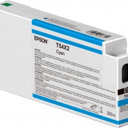 Epson T54X2 UltraChrome HDX Cyan Ink Cartridge (350ml)