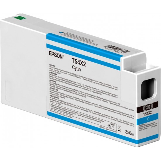 Epson T54X2 UltraChrome HDX Cyan Ink Cartridge (350ml) Epson T54X2 UltraChrome HDX Cyan Ink Cartridge (350ml)