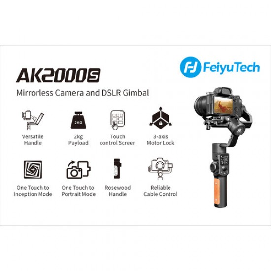 Feiyu AK2000S 3-Axis Handheld Stabilizer Advanced Kit