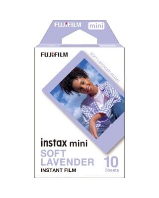 FUJIFILM instax mini Soft Lavender Instant Film (10 Exposures)