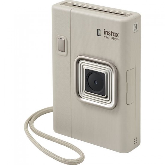 FUJIFILM INSTAX MINI LIPLAY PLUS SAND BEIGE CAMERA