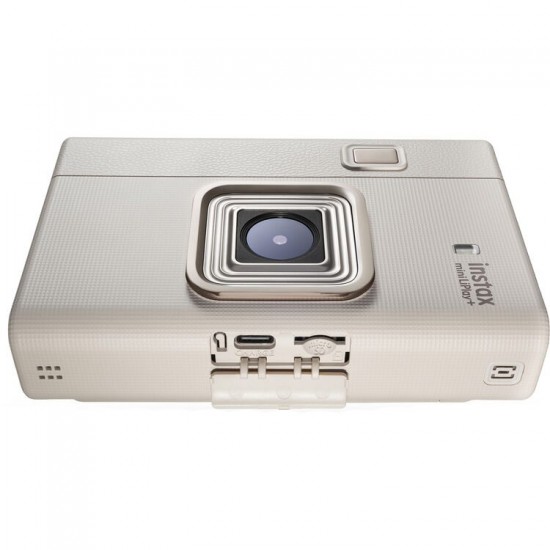 FUJIFILM INSTAX MINI LIPLAY PLUS SAND BEIGE CAMERA