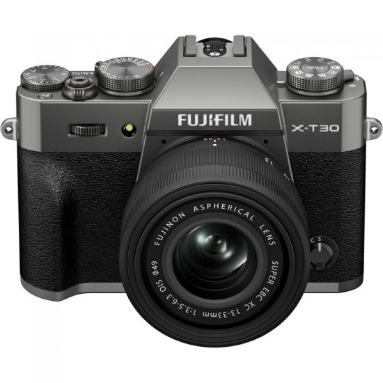 FUJIFILM X-T30 III Mirrorless Camera with 13-33mm f/3.5-6.3 Lens (Charcoal Silver)