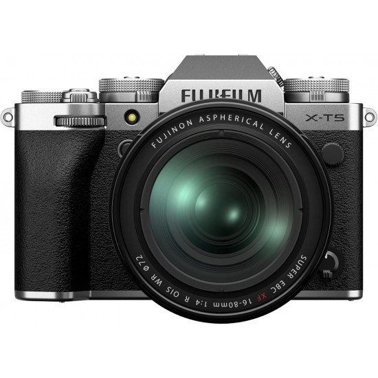 Fujifilm Digital Camera X-T5 16-80mm KIT ( Silver) Fujifilm Digital Camera X-T5 16-80mm KIT ( Silver)