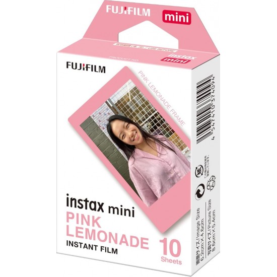Fujifilm Instax Mini Pink Lemonade Film (10 Exposures)