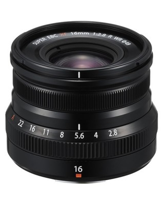 FUJIFILM XF 16mm f/2.8 R WR Lens (Black)