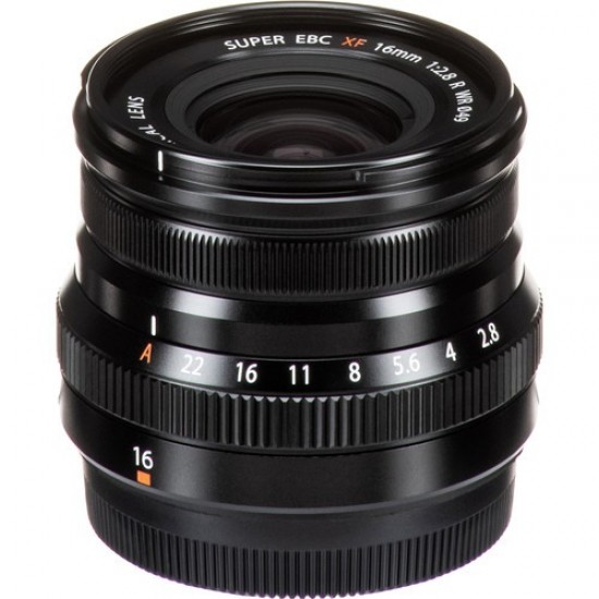 FUJIFILM XF 16mm f/2.8 R WR Lens (Black)