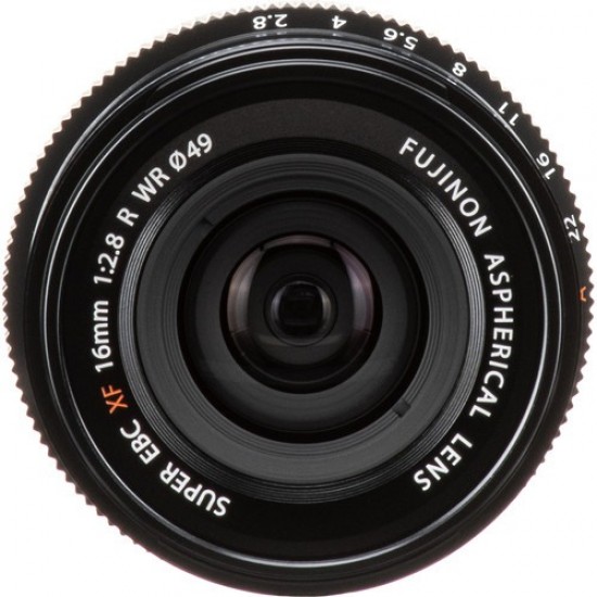 FUJIFILM XF 16mm f/2.8 R WR Lens (Black)