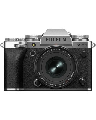 FUJIFILM X-T5 Mirrorless Camera with XF 16-50mm f/2.8-4.8 Lens (Silver)