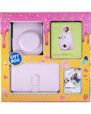 Fujifilm INSTAX MINI 12 Camera Gift Box Blossom Pink