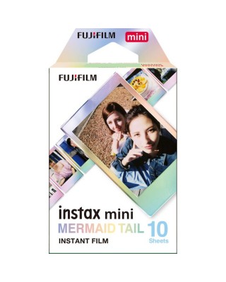 FUJIFILM instax mini Mermaid Tail Film (10 Exposures)