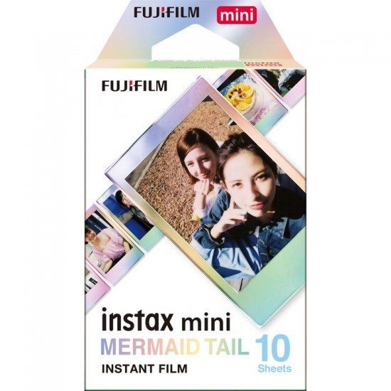 FUJIFILM instax mini Mermaid Tail Film (10 Exposures)