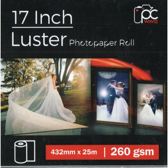 Photo Paper Luster 17-25m Roll