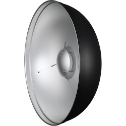 Godox Pro Beauty Dish with Grid (Silver, 21.3")