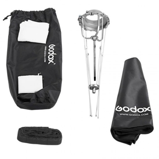Godox 60X90 Umbrella Softbox Bowens Mount, with Grid