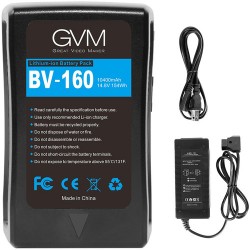 GVM BV-160 Battery both D-Tap and DC outputs