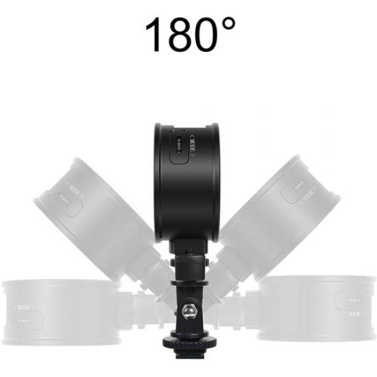 GVM 7SM Double-Sided Mini On-Camera Bicolor & RGB LED Video Light